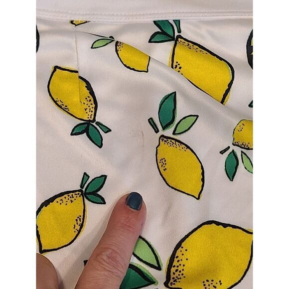 PGA Tour Lemon Print on White Wrap Style Golf Skort Women, Tennis | XL | NWT - Picture 12 of 12